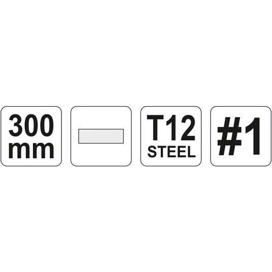 PILNIK DO METALU PŁASKI 300MM #1 -zdjęcie numer 2