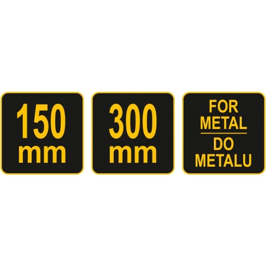PIŁY DO METALU ZESTAW 3 SZT -zdjęcie numer 6