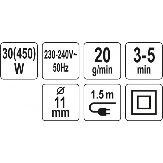 PISTOLET DO KLEJU 11MM 450W -zdjęcie numer 13
