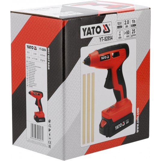 PISTOLET DO KLEJU 18V 11MM - 2AH -zdjęcie numer 9