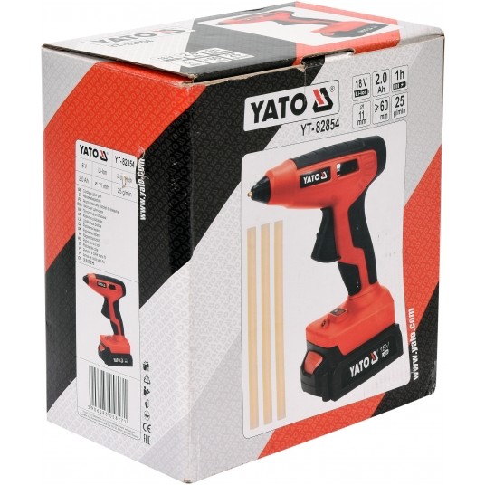 PISTOLET DO KLEJU 18V 11MM - 2AH -zdjęcie numer 11