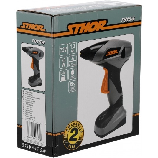 PISTOLET DO KLEJU AKUMULATOROWY 7,2V -zdjęcie numer 3