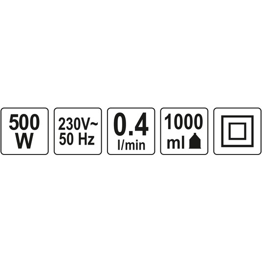 PISTOLET DO MALOWANIA ŚCIAN 500W -zdjęcie numer 4