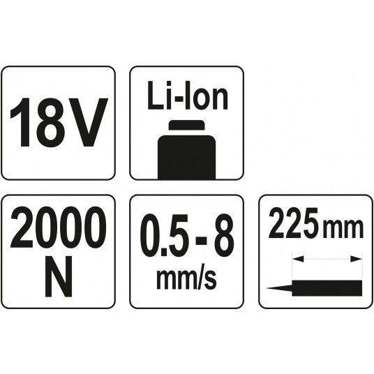 PISTOLET DO SILIKONU I KLEJU 18V - BODY -zdjęcie numer 6