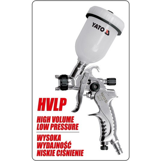 PISTOLET LAKIERNICZY HVLP 0,1L 0,8 MM -zdjęcie numer 4
