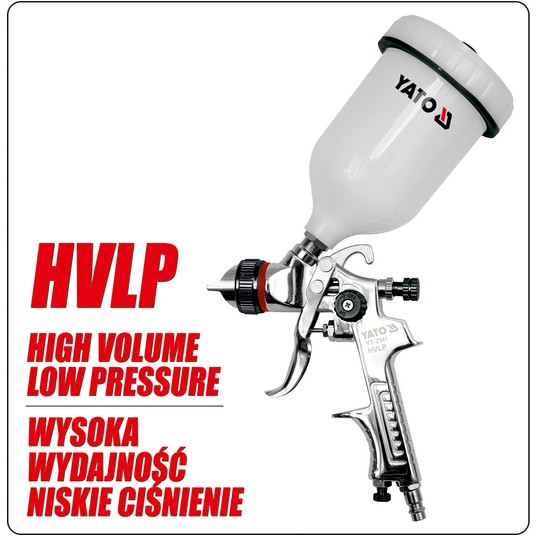 PISTOLET LAKIERNICZY HVLP 0,6 L 1,5 MM -zdjęcie numer 4