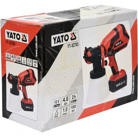 PISTOLET MALARSKI 18V 1L/MIN - 4AH -zdjęcie numer 3