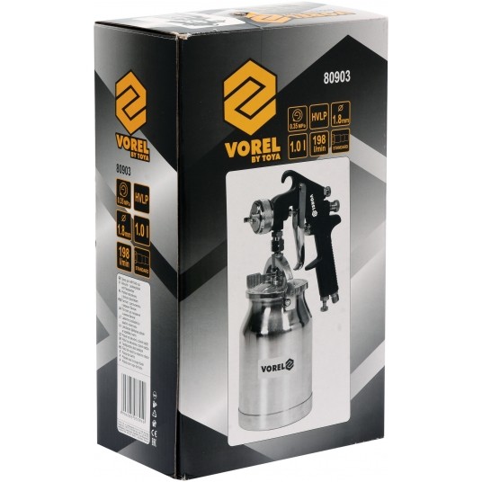 PISTOLET NATRYSKOWY HVLP 1000ml DOLNY ZB -zdjęcie numer 3