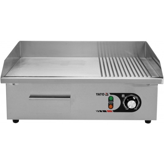 PŁYTA GRILLOWA 2/3 GŁADKA 55CM -zdjęcie numer 1