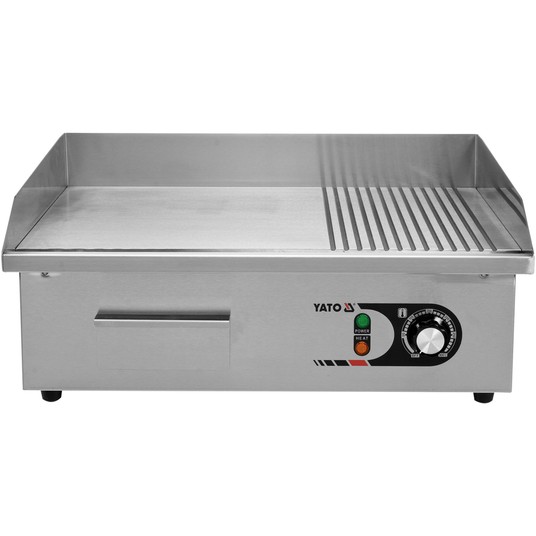 PŁYTA GRILLOWA 2/3 GŁADKA 55CM -zdjęcie numer 2
