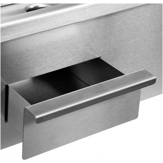 PŁYTA GRILLOWA 2/3 GŁADKA 55CM -zdjęcie numer 4