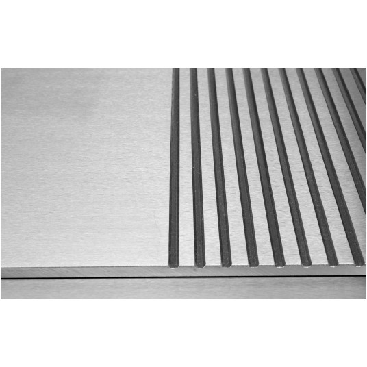 PŁYTA GRILLOWA 2/3 GŁADKA 55CM -zdjęcie numer 3