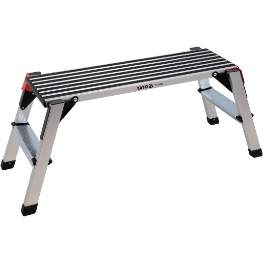 PODEST ROBOCZY SKŁADANY, ALUMINIOWY -zdjęcie numer 2