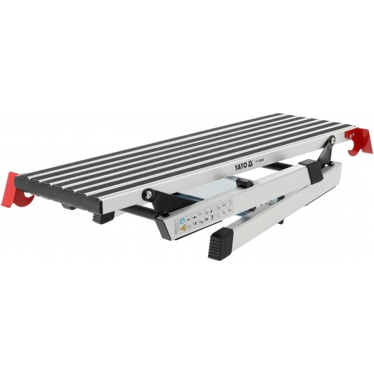 PODEST ROBOCZY SKŁADANY, ALUMINIOWY -zdjęcie numer 3