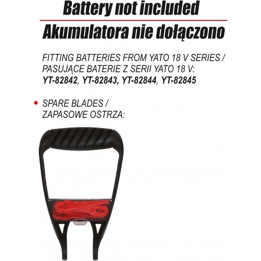 PODKASZARKA 18V 2W1 - BODY -zdjęcie numer 7