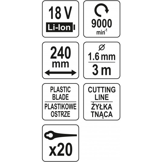 PODKASZARKA 18V 2W1 - BODY -zdjęcie numer 8