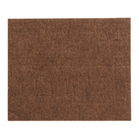 PODKŁADKI FILCOWE 100X120 MM BRĄZOWE -zdjęcie numer 1