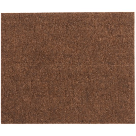 PODKŁADKI FILCOWE 100X120 MM BRĄZOWE -zdjęcie numer 1