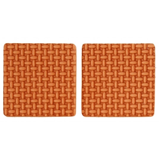 PODKŁADKI Z PIANKI 85x85MM BRĄZOWE 2SZT. -zdjęcie numer 1