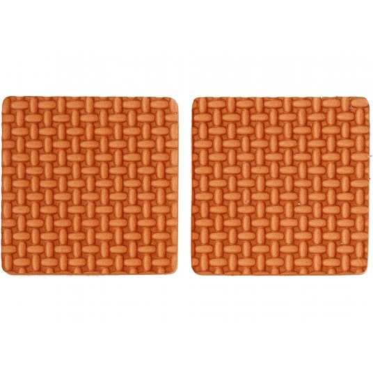 PODKŁADKI Z PIANKI 85x85MM BRĄZOWE 2SZT. -zdjęcie numer 1