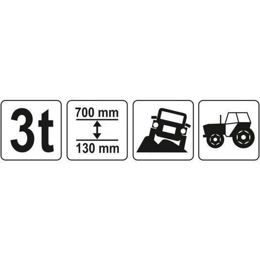 PODNOŚNIK FARMERSKI 3T 33" -zdjęcie numer 4