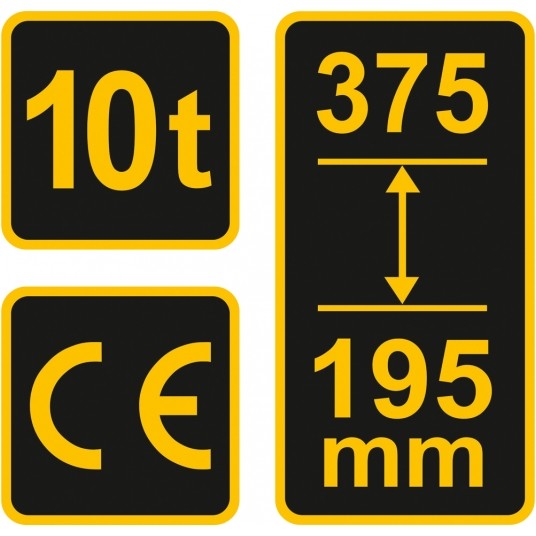 PODNOŚNIK HYDRAULICZNY SŁUPKOWY 10T -zdjęcie numer 3