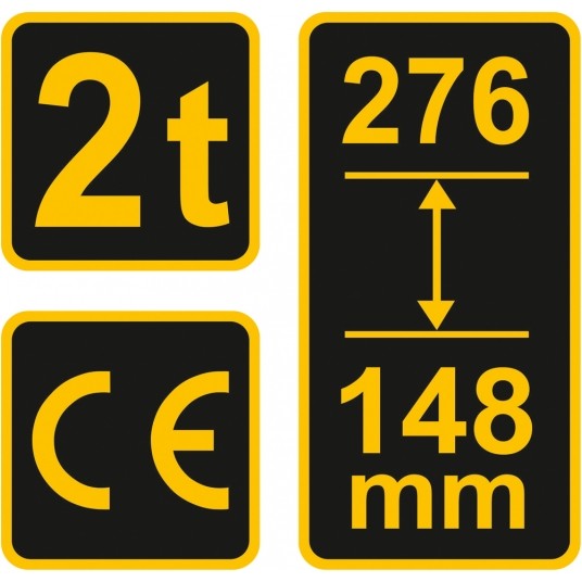 PODNOŚNIK HYDRAULICZNY SŁUPKOWY 2T -zdjęcie numer 3
