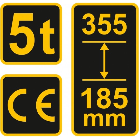 PODNOŚNIK HYDRAULICZNY SŁUPKOWY 5T -zdjęcie numer 3