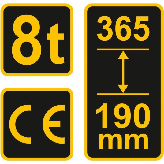 PODNOŚNIK HYDRAULICZNY SŁUPKOWY 8T -zdjęcie numer 3