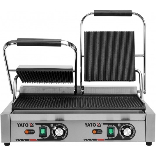PODWÓJNY GRILL KONTAKTOWY RYFLOWANY 58CM -zdjęcie numer 2