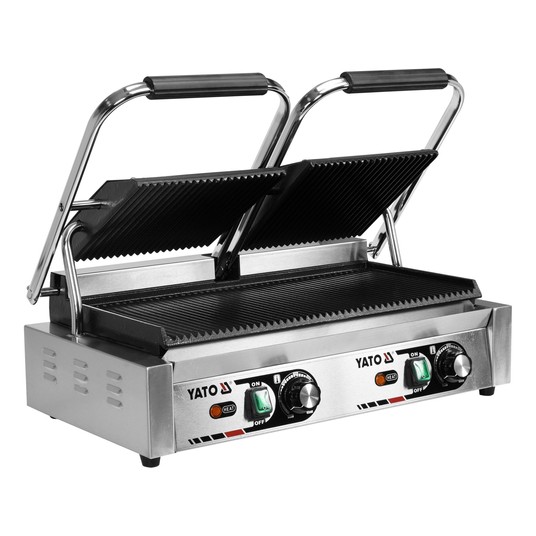 PODWÓJNY GRILL KONTAKTOWY RYFLOWANY 58CM -zdjęcie numer 1