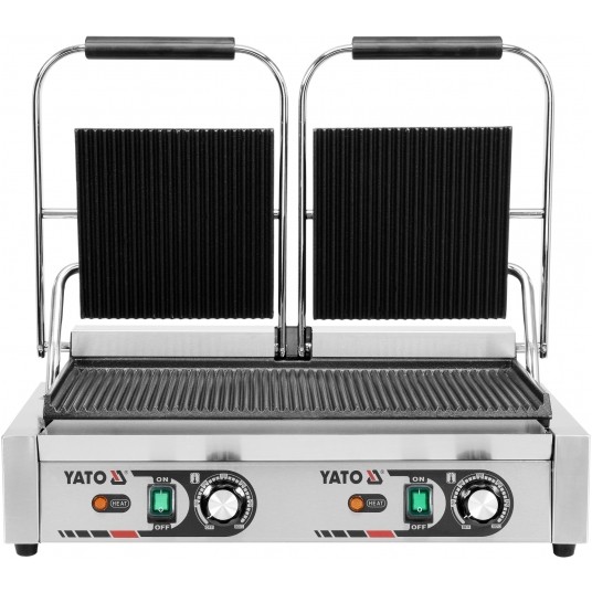 PODWÓJNY GRILL KONTAKTOWY RYFLOWANY 58CM -zdjęcie numer 4