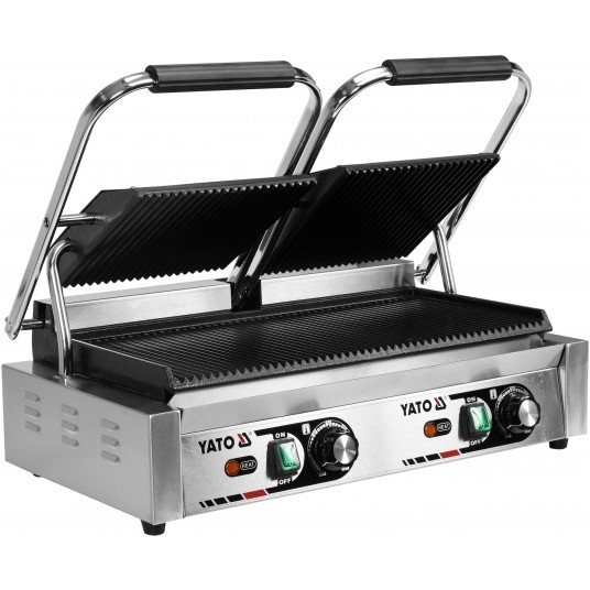 PODWÓJNY GRILL KONTAKTOWY RYFLOWANY 58CM -zdjęcie numer 3