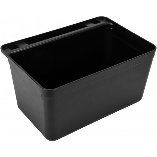 POJEMNIK DO WÓZKA CZARNY PP 33,5x23,1x18 -zdjęcie numer 1