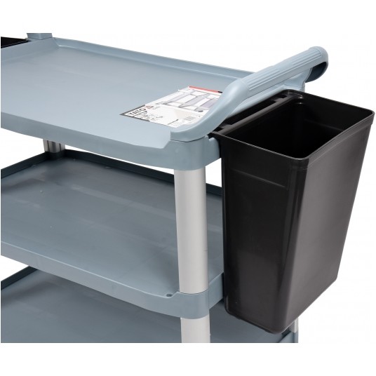 POJEMNIK DO WÓZKA CZARNY PP 33,5x23x44 -zdjęcie numer 3