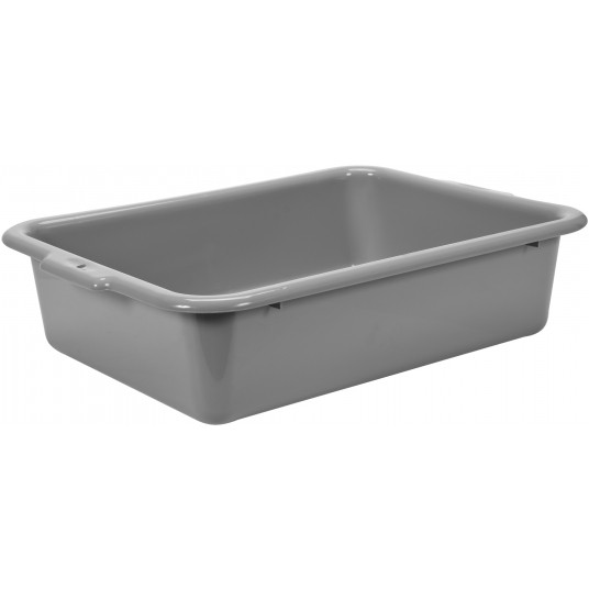 POJEMNIK DO WÓZKA SZARY PP 54x38,5x13,5 -zdjęcie numer 1