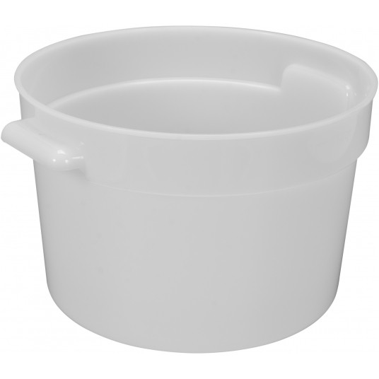 POJEMNIK DO ŻYWNOŚCI OKRĄGŁY PP 10L -zdjęcie numer 1