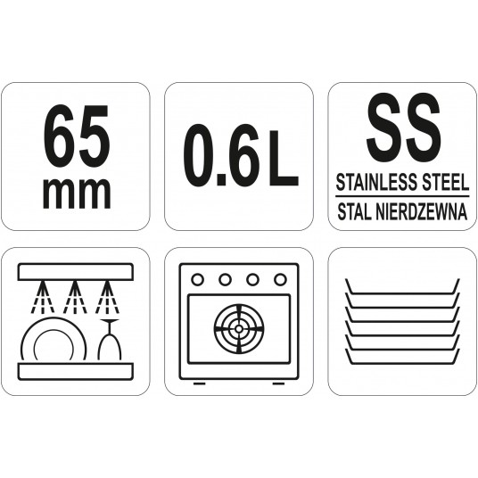 POJEMNIK GASTRONOMICZNY GN 1/9 65 -zdjęcie numer 3