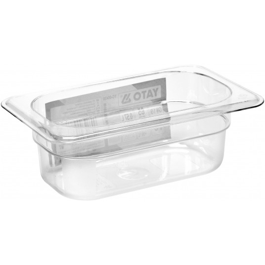 POJEMNIK GASTRONOMICZNY GN 1/9 65MM PC -zdjęcie numer 1