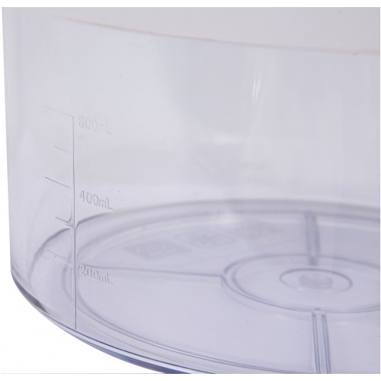 POJEMNIK PRÓŻNIOWY OKRĄGŁY 0,6L -zdjęcie numer 3