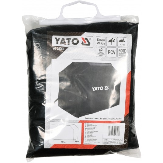 POKROWIEC NA GRILLA 130 X 60 X 105CM -zdjęcie numer 2