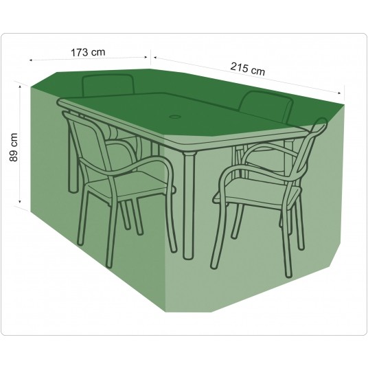 POKROWIEC NA MEBLE OGROD. 215x173x89 CM -zdjęcie numer 3