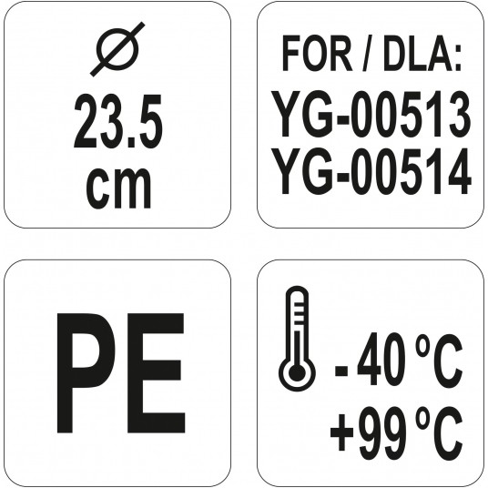 POKRYWKA DO POJEMNIKA 23,5X1CM -zdjęcie numer 4