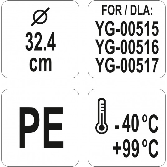 POKRYWKA DO POJEMNIKA 32,4X1,5CM -zdjęcie numer 3