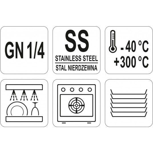 POKRYWKA DO POJEMNIKA GN 1/4 -zdjęcie numer 3