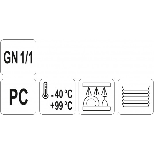 POKRYWKA GN 1/1 PC -zdjęcie numer 3