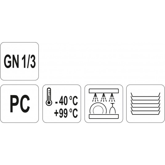 POKRYWKA GN 1/3 PC -zdjęcie numer 3