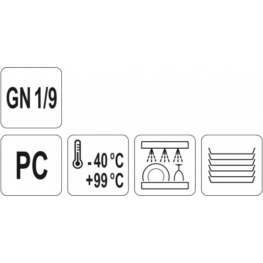 POKRYWKA GN 1/9 PC -zdjęcie numer 3