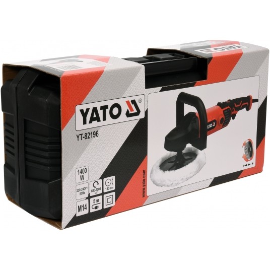 POLERKA 1400W 180MM 600-3500 OBR/MIN M14 -zdjęcie numer 5