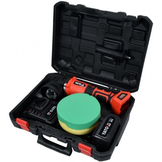 POLERKA MIMOŚRODOWA 18V 150MM - 3AH -zdjęcie numer 7